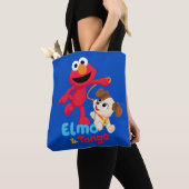 Tote Bag Rue Sésame | Elmo & Tango Running (De près)