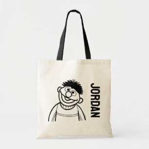 Tote Bag Rue Sésame Ernie Bright Ajouter Votre Nom