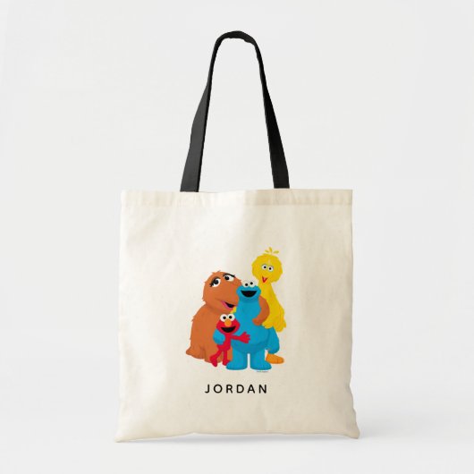 Tote Bag Rue Sésame | Groupe Hug | Ajouter Votre Nom (Devant)