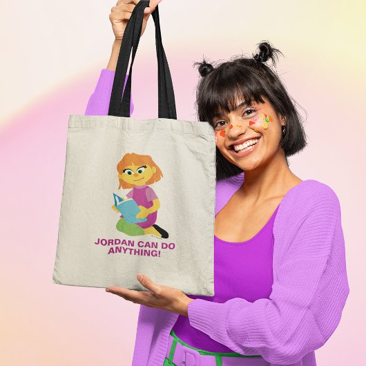 Tote Bag Rue Sésame | Julia Lire un livre