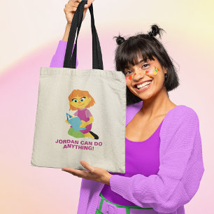 Tote Bag Rue Sésame Julia lit un livre