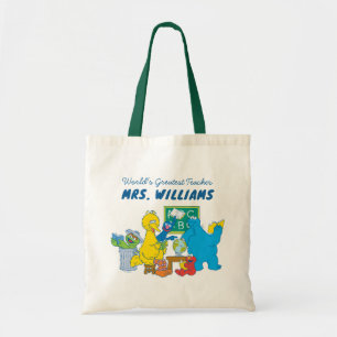 Tote Bag Rue Sésame Le plus grand enseignant du monde