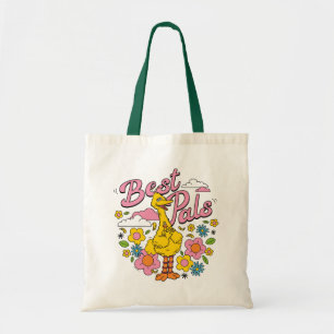Tote Bag Rue Sésame   Meilleurs potes d'oiseaux jaunes