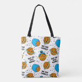 Tote Bag Rue Sésame | Monstre de cookies hors de ce monde (Dos)