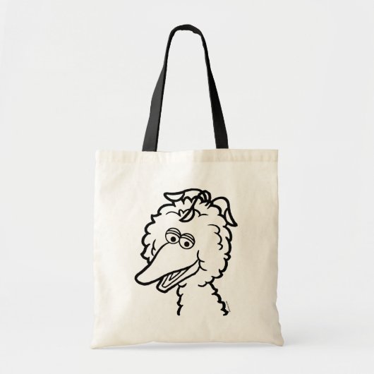 Tote Bag Rue Sésame | Oiseau brillant (Devant)