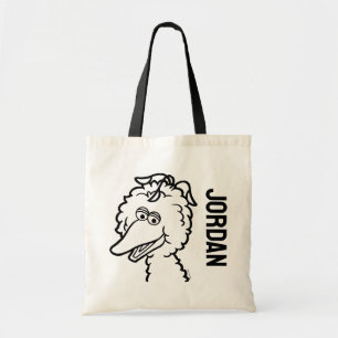 Tote Bag Rue Sésame Oiseaux Ajouter Votre Nom