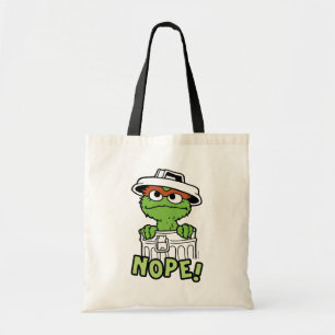Tote Bag Rue Sésame Oscar le Grouch Nope!