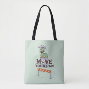 Tote Bag Rue Sésame   Oscar the Grouch Move Your Can