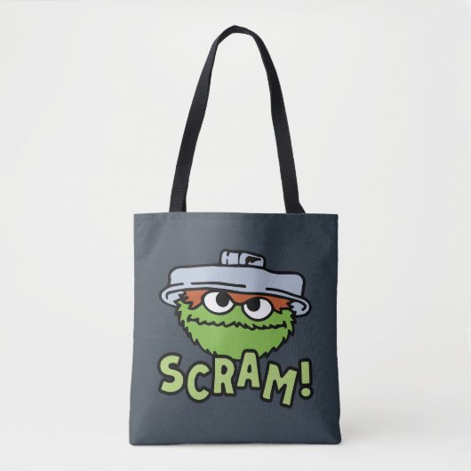 Tote Bag Rue Sésame | Oscar the Grouch Scram! (Devant)