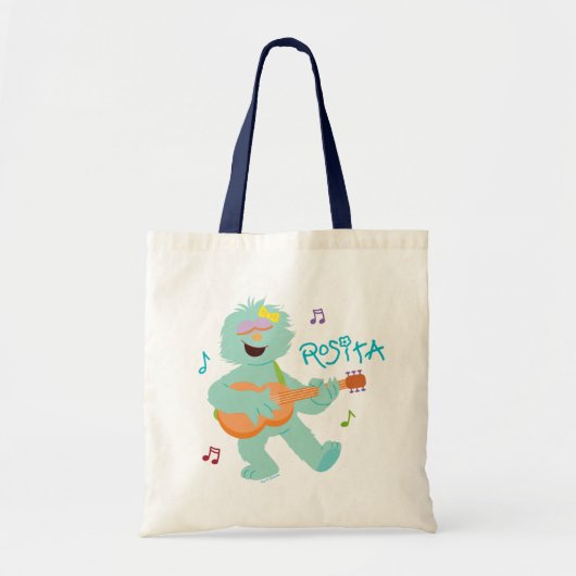 Tote Bag Rue Sésame | Rosita Jouer de la guitare (Devant)