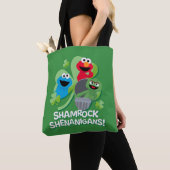 Tote Bag Rue Sésame | Shenanigans shamrocks ! (De près)