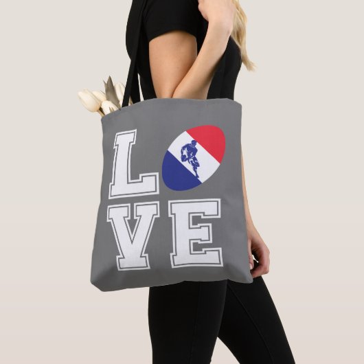 Tote Bag Rugby France (De près)