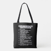 Tote Bag Rules for dating my daughter (Dos)