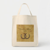 Tote Bag Rustic Horseshoes (Devant)