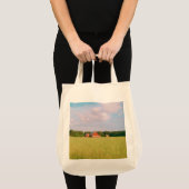Tote Bag Rustic summer field, Helsingia, Sweden (Devant (produit))