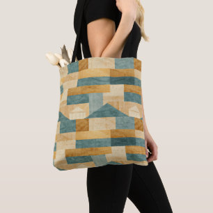 Tote Bag Rustique/Cabane/Chalet/Montagne