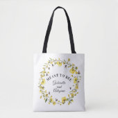 Tote Bag Rustique Prévu pour l'Abeille (Devant)