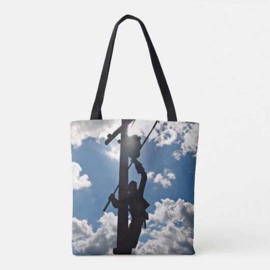 Tote Bag Rusty the Lineman (Dos)