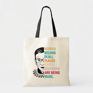 Tote Bag Ruth Bader Ginsburg, les femmes sont représentée