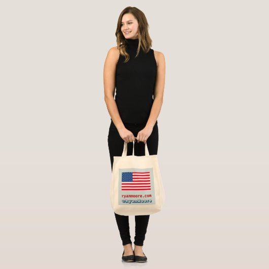 Tote Bag ryanmoore.com fourre-tout (Devant (modèle))