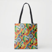 Tote Bag Rythme de la joie de vivre by Robert Delaunay (Devant)