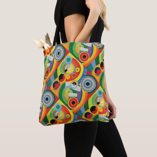 Tote Bag Rythme de la joie de vivre by Robert Delaunay (De près)