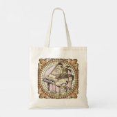 Tote Bag Rythme de piano  (Dos)