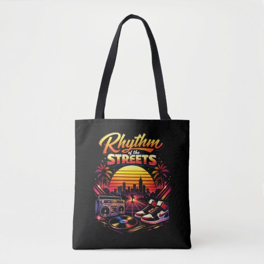 Tote Bag Rythme des Rues (Devant)