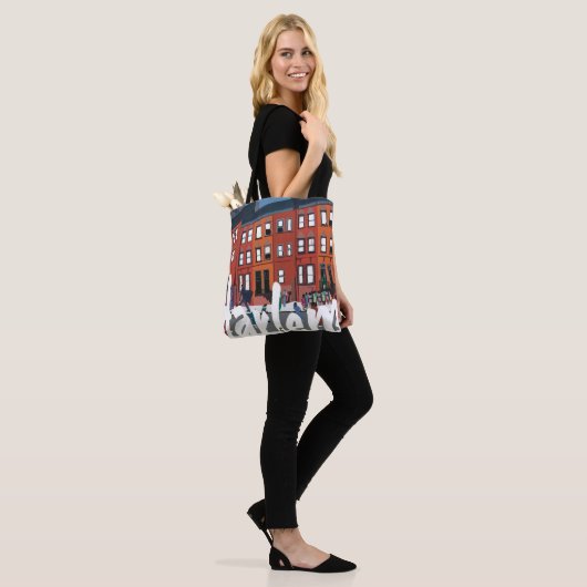 Tote Bag Rythme Renaissance de Harlem (Sur le modèle)