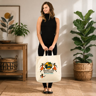 Tote Bag Rythmes Tribaux de Danse Africaine Moderne