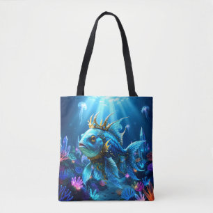 Tote Bag Sa Majesté le Poisson