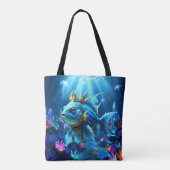 Tote Bag Sa Majesté le Poisson (Dos)