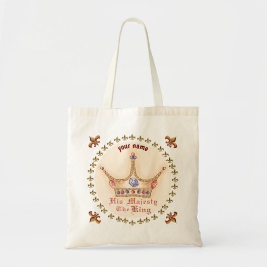 Tote Bag Sa Majesté le roi (Devant)