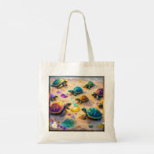Tote Bag "Sable, mer et tortues" (Dos)