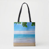 Tote Bag Sable noir du Tropical (Devant)