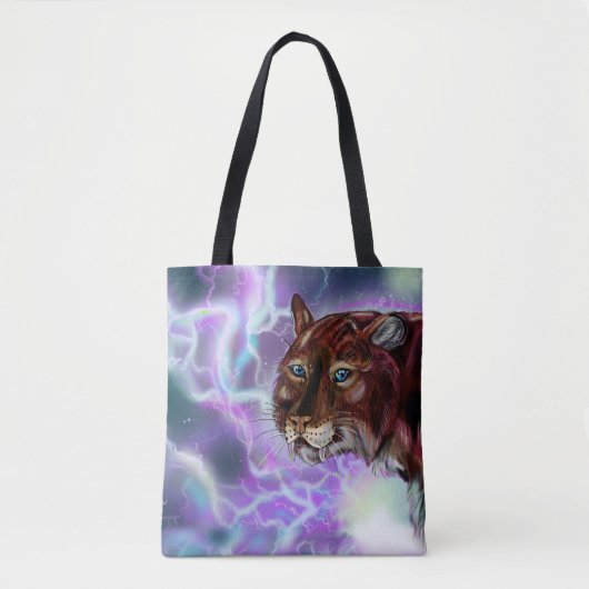 Tote Bag Sabre d'éclairage statique par tempête (Devant)