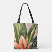 Tote Bag "Sac fourre-tout d'impression feuille naturelle éc (Dos)