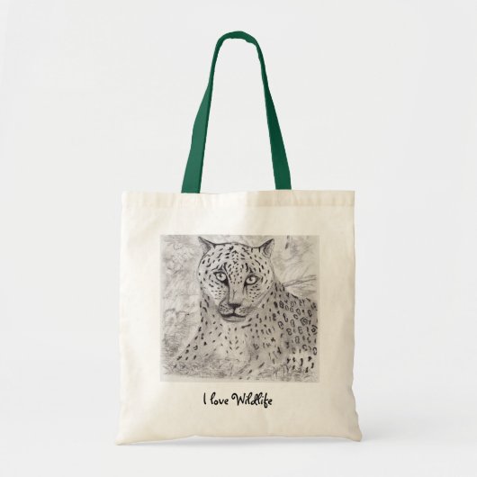 Tote Bag Sac, Jaguar (Devant)