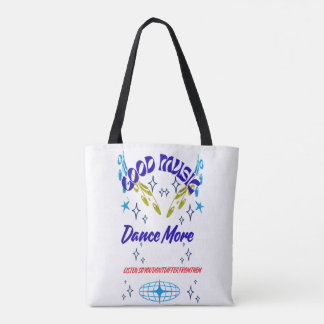 Tote Bag Sac, Music Dance