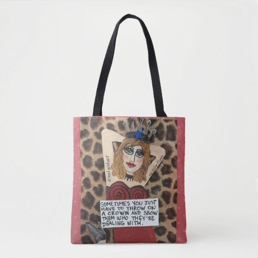 Tote Bag Sac-PARFOIs de Fourre-tout VOUS DEVEZ SIMPLEMENT (Devant)