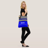 Tote Bag Sachet de courses Code 10-6 Officier de police [Th (Sur le modèle)