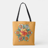 Tote Bag Sacral Chakra Mandala (Dos)