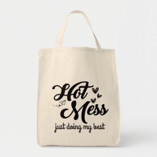 Tote Bag Sacré Bordel Je Fait De Mon Mieux