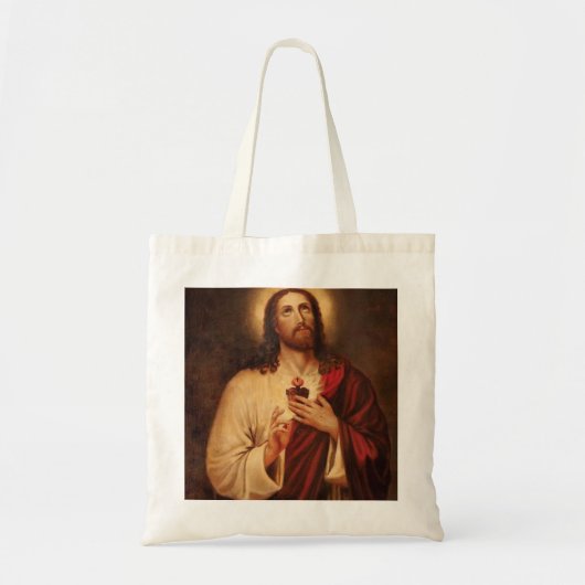 Tote Bag Sacré Coeur De Jésus (Devant)
