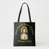 Tote Bag Sacré Coeur de Jésus (Devant)