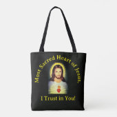 Tote Bag Sacré Coeur de Jésus (Dos)