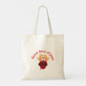 Tote Bag Sacré Coeur de Jésus (Dos)