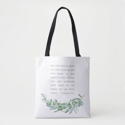 Tote Bag Sacs-cadeaux de la Bible Verse Pastor Saint-Esprit (Devant)