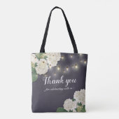 Tote Bag Sacs-Cadeaux mariages de bienvenue Hydrangeas Lumi (Dos)