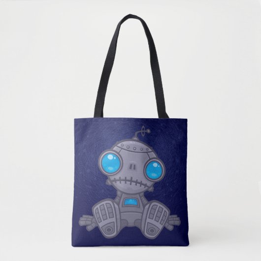 Tote Bag Sad Robot (Devant)